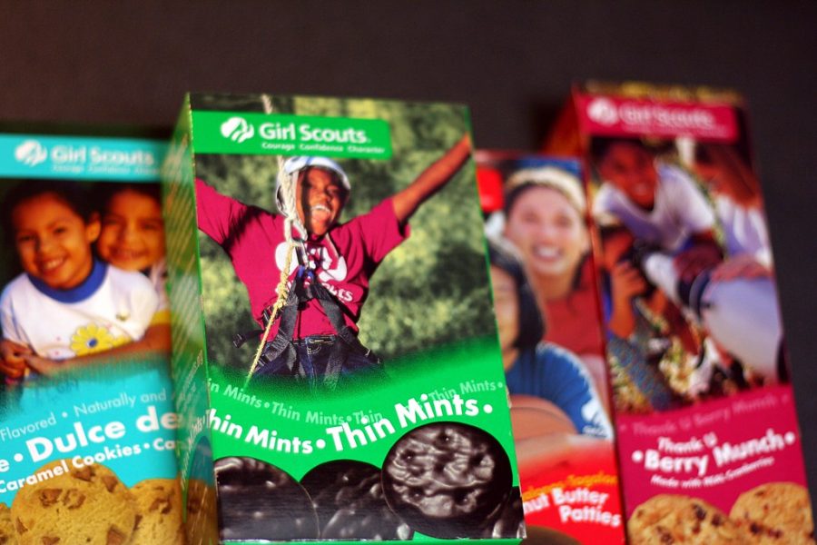 Girl scout cookie season is back!
