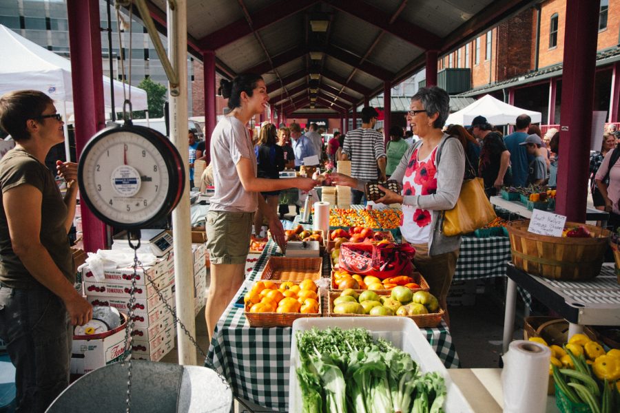 The first Farmers Market of the year