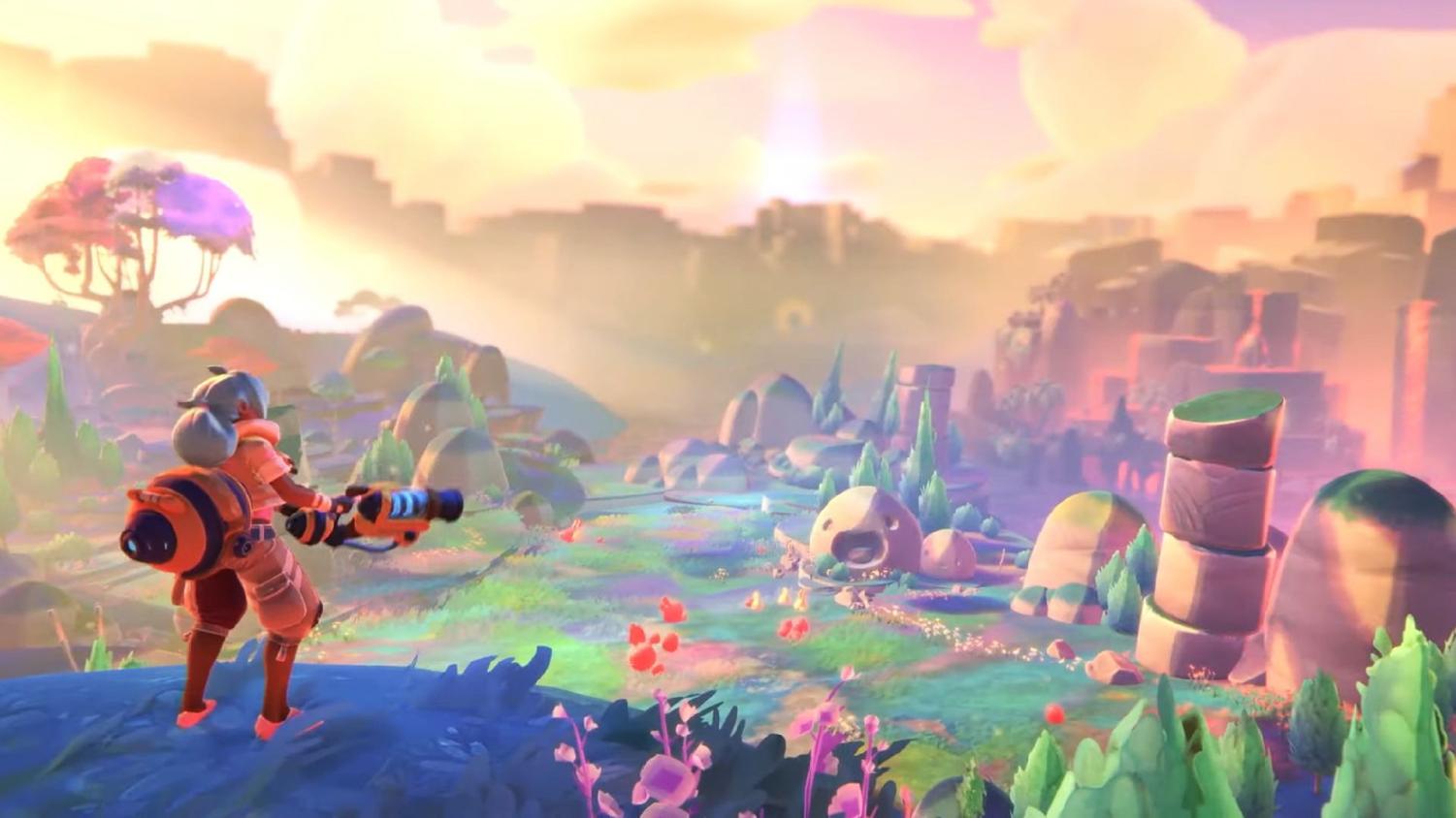 Monomi Park Shows Off Different Biomes of Slime Rancher 2