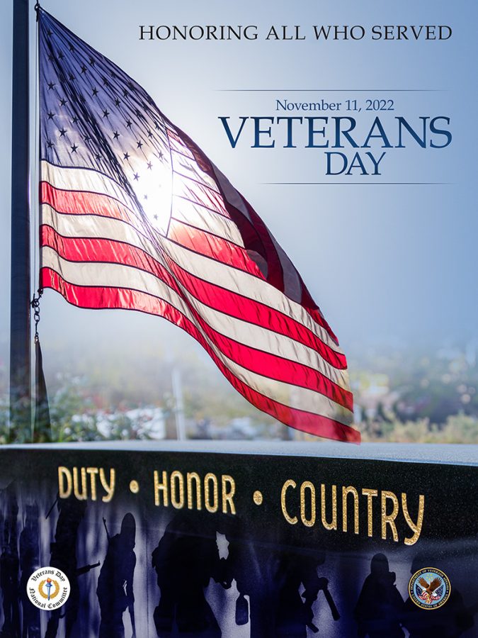 The 2022 National Veterans Day Poster Contest Winner