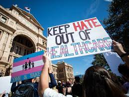 Gender Affirming Care Protest in Texas