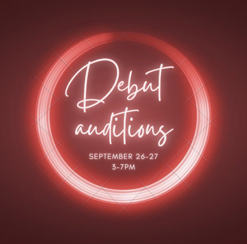 Debut Auditions 9/26-27