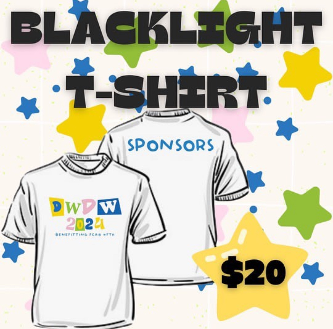 2024 DWDW Blacklight T-shirt