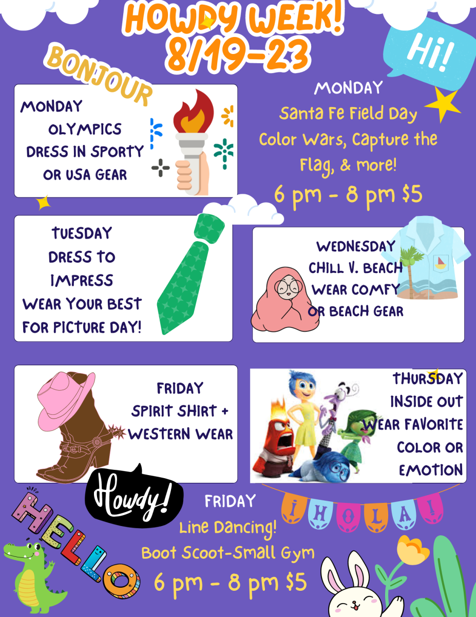 Howdy Week Dress Up Days