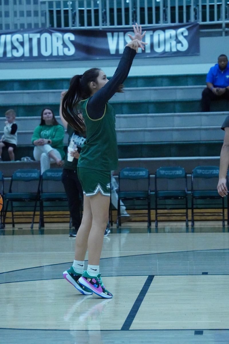 Zoe Factor making a free throw. 