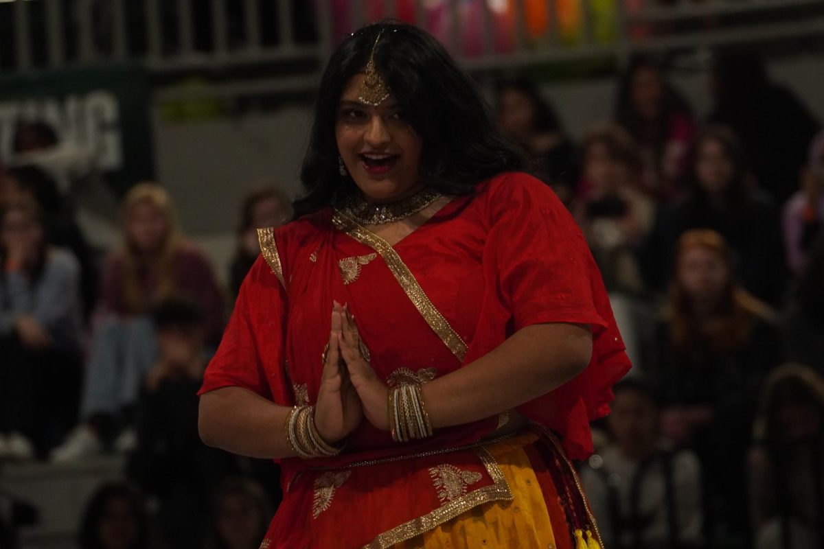 Diya Patel during her dance.