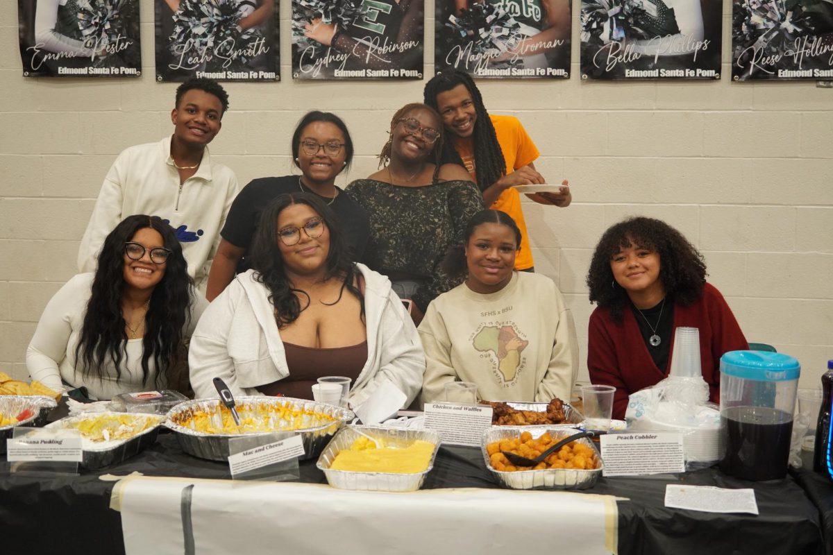 Black Student Union (BSU) group photo.