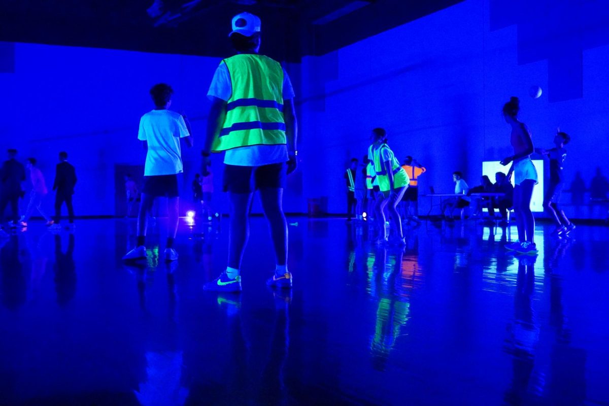 Blacklight Volleyball