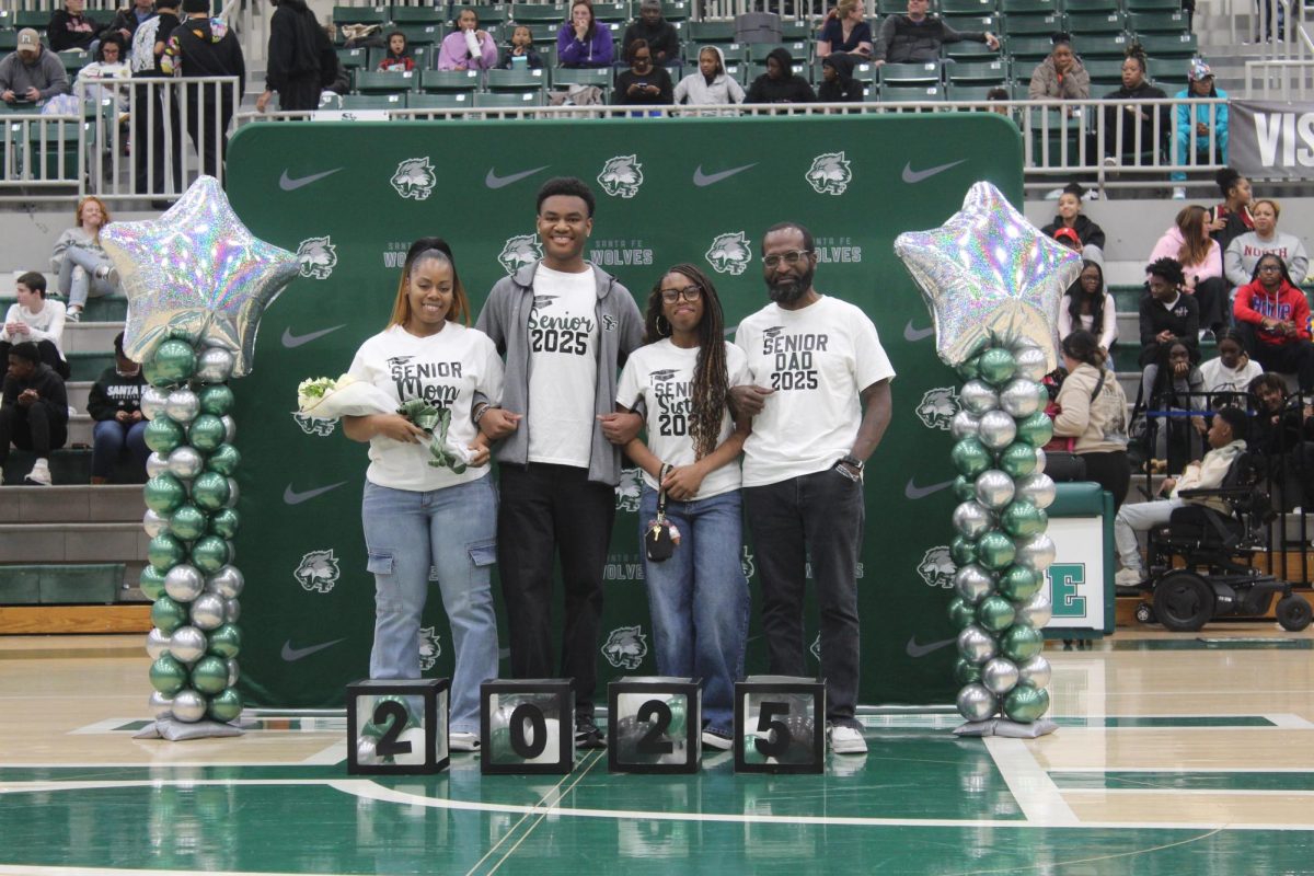 Micah Alexander with family.