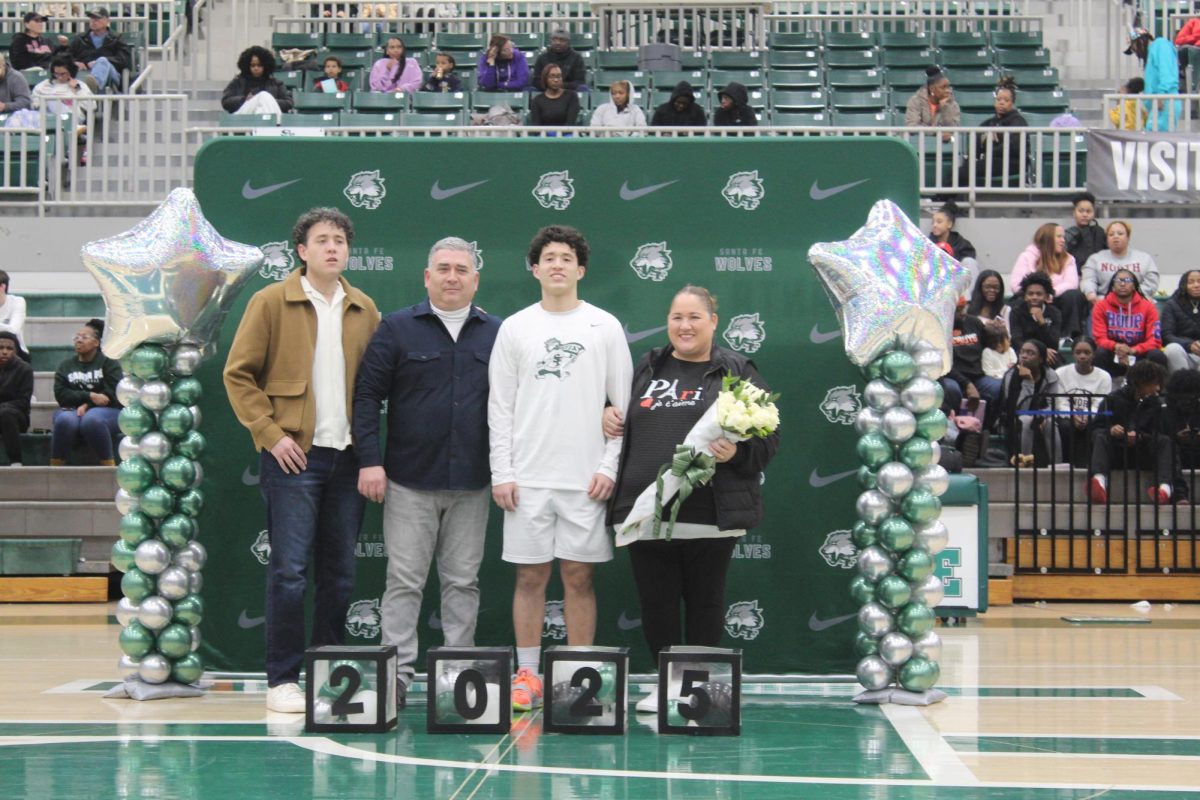 Matthew Castro with family.