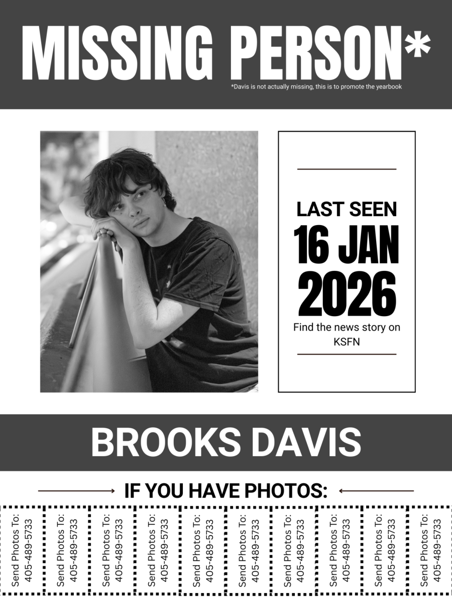 Brooks' missing poster.
